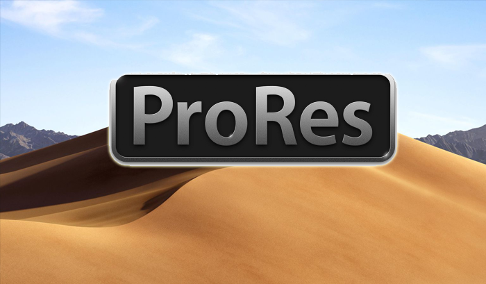 play and edit ProRes files