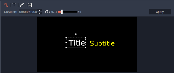 add subtitle to video editing